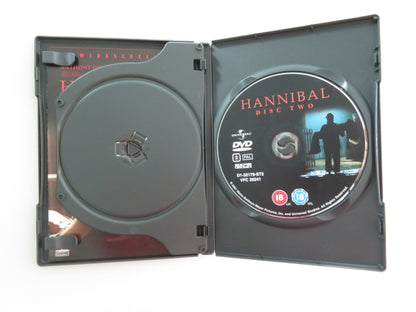 HANNIBAL - DELECTABLE 2 DISC DVD (DVD) ANTHONY HOPKINS MOORE 2001 REGION 2 Movie posters