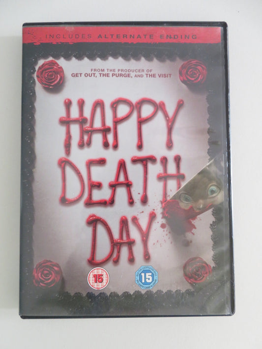 HAPPY DEATH DAY (DVD) JESSICA ROTHE RUBY MODINE 2017 REGION 2, 4 Movie posters