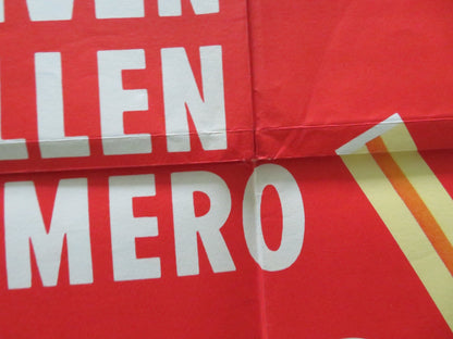 HAPPY GO LOVELY FOLDED US ONE SHEET POSTER DAVID NIVEN VERA - ELLEN 1951 Movie posters