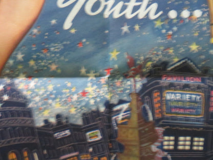 HAPPY GO LOVELY FOLDED US ONE SHEET POSTER DAVID NIVEN VERA - ELLEN 1951 Movie posters