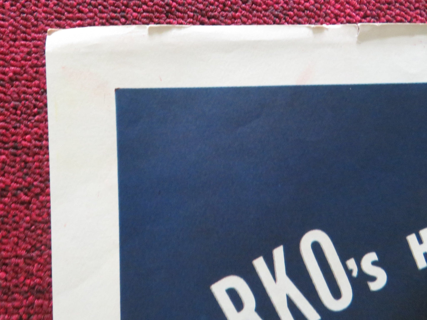 HAPPY GO LOVELY FOLDED US ONE SHEET POSTER DAVID NIVEN VERA - ELLEN 1951 Movie posters