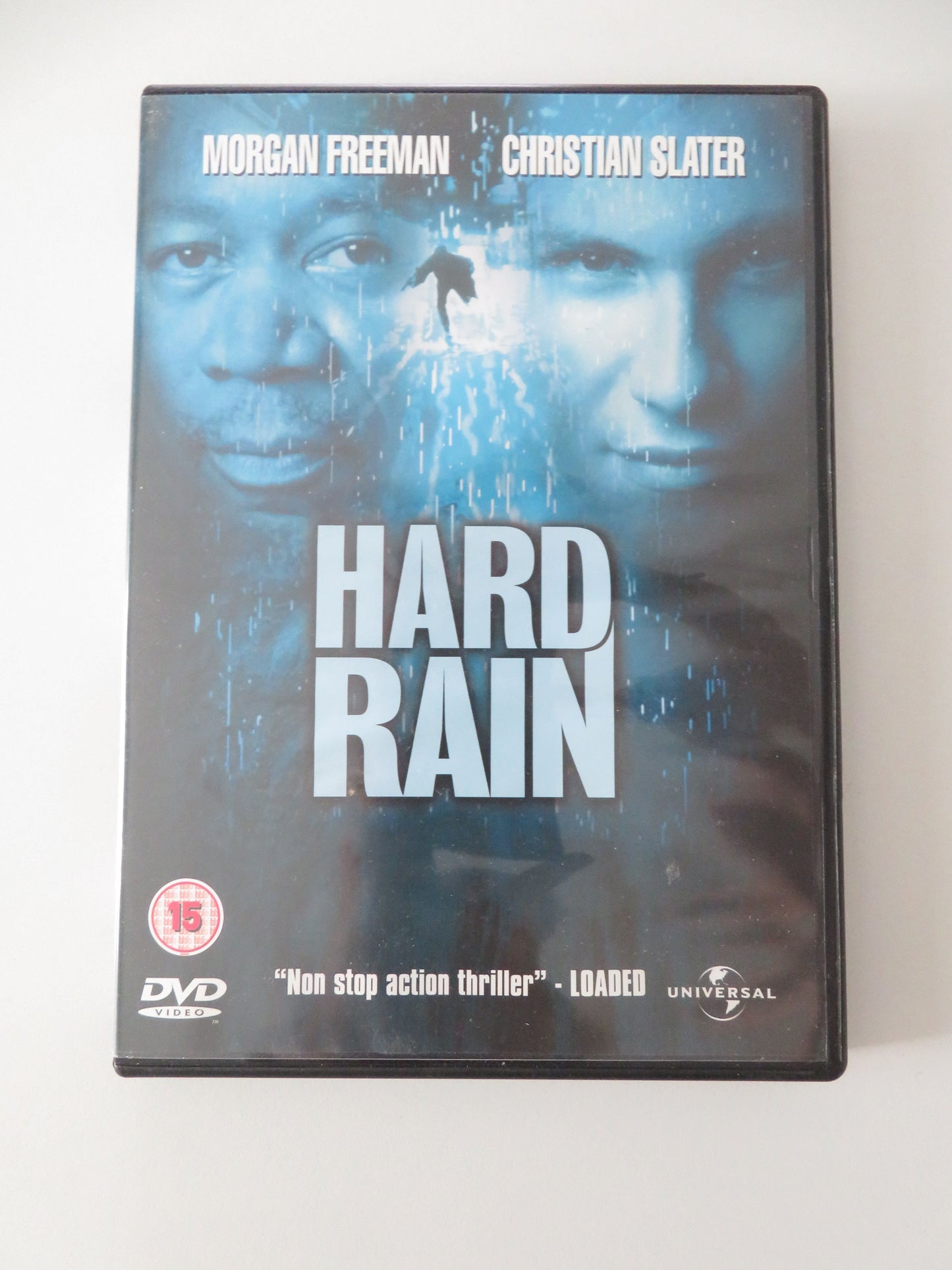 Hard Rain (DVD) Morgan Freeman Christian Slater Randy Quaid 1998 Region 2, 4 Movie posters