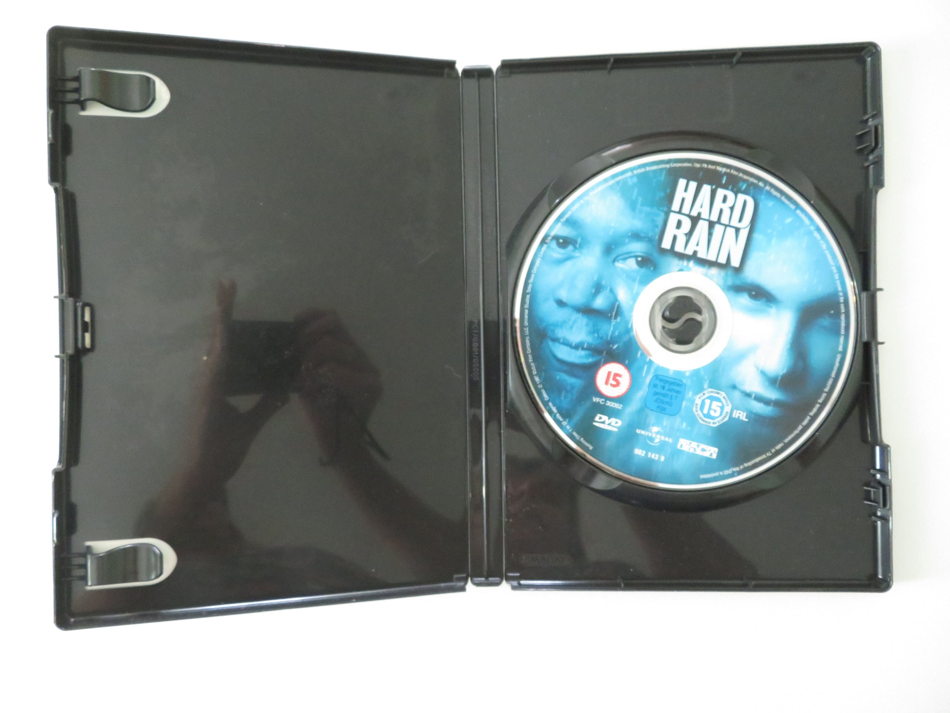 Hard Rain (DVD) Morgan Freeman Christian Slater Randy Quaid 1998 Region 2, 4 Movie posters