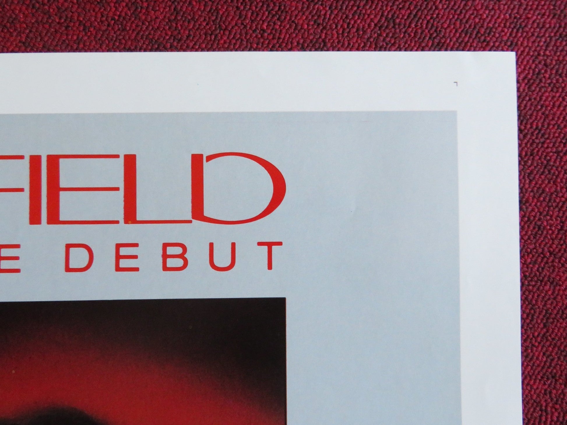 HARD TO HOLD FOLDED US ONE SHEET POSTER RICK SPRINGFIELD JANET EILBER 1984 Rendezvous Cinema Movie posters