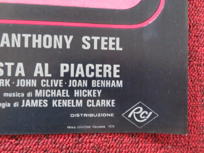 HARDCORE DISPOSTA AL PIACERE / FIONA - C ITALIAN FOTOBUSTA POSTER RICHMOND 1977 Rendezvous Cinema Movie posters