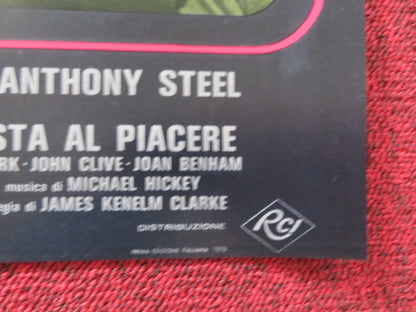 HARDCORE DISPOSTA AL PIACERE / FIONA - F ITALIAN FOTOBUSTA POSTER RICHMOND 1977 Rendezvous Cinema Movie posters