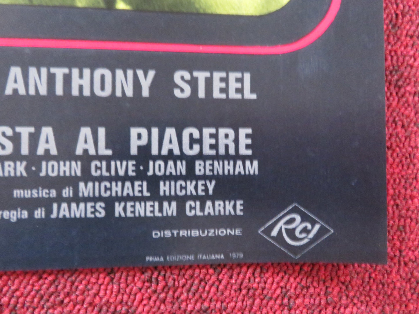 HARDCORE DISPOSTA AL PIACERE / FIONA - G ITALIAN FOTOBUSTA POSTER RICHMOND 1977 Rendezvous Cinema Movie posters