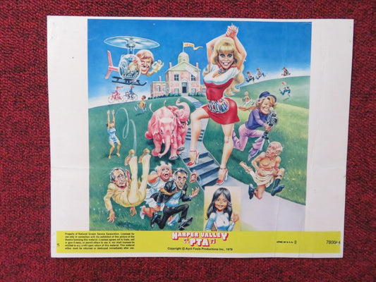 HARPER VALLEY P.T.A - 5 LOBBY CARD BARBARA EDEN RONNY COX 1978 Rendezvous Cinema Movie posters