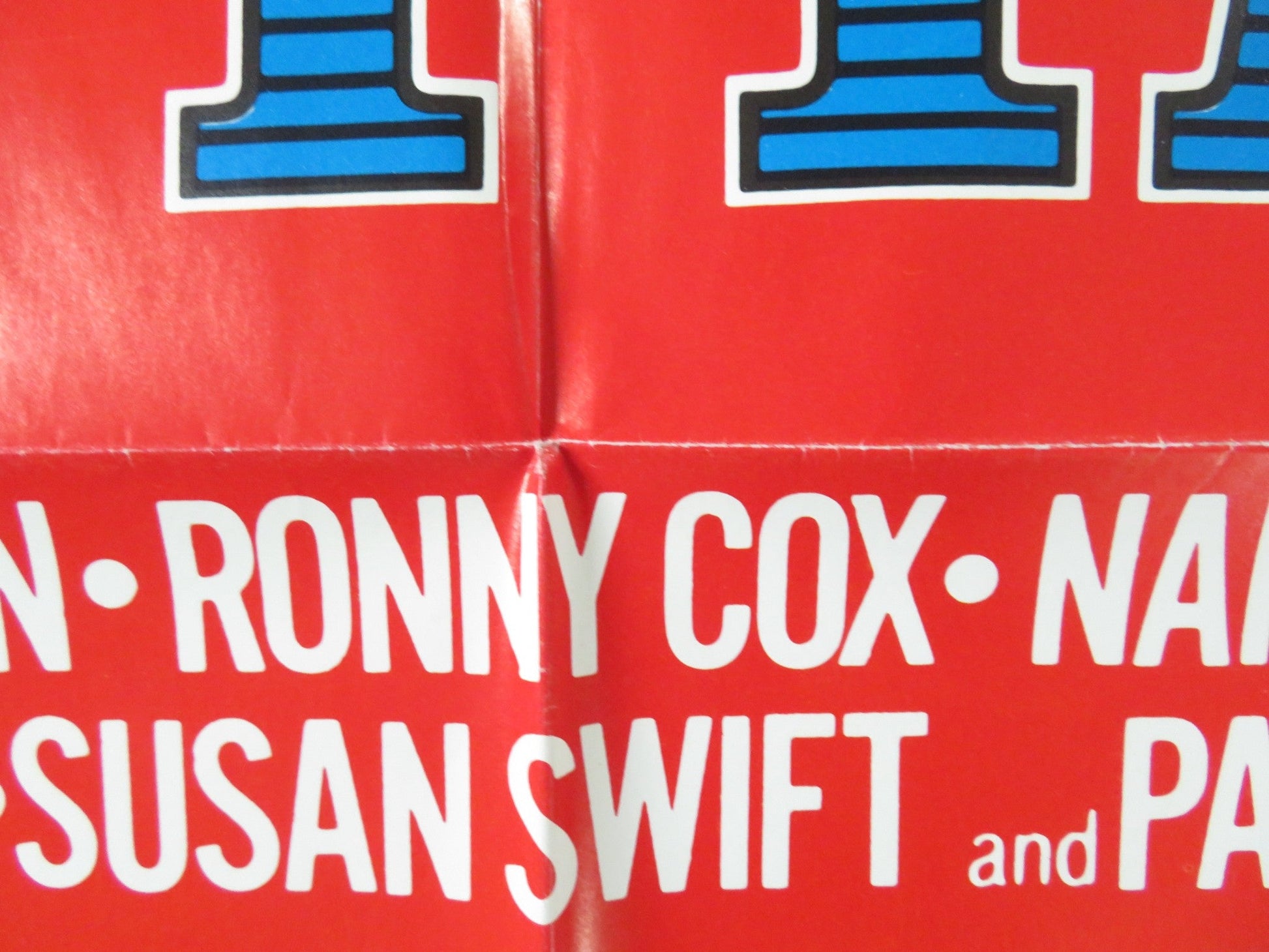 HARPER VALLEY P.T.A. - STYLE B FOLDED US ONE SHEET POSTER BARBARA EDEN 1978 Rendezvous Cinema Movie posters