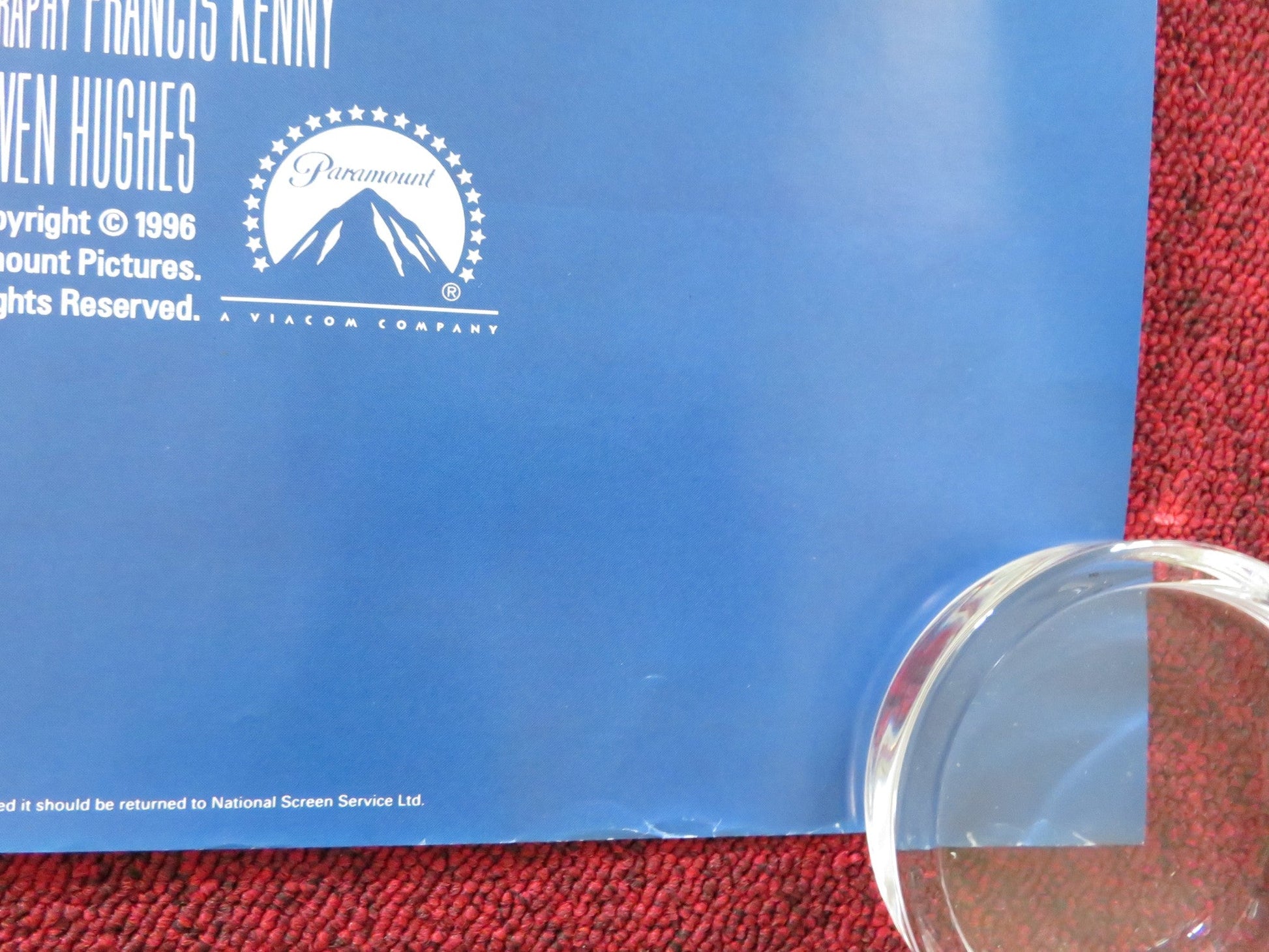 HARRIET THE SPY UK QUAD ROLLED POSTER MICHELLE TRACHTENBERG GREGORY SMITH 1996 Rendezvous Cinema Movie posters