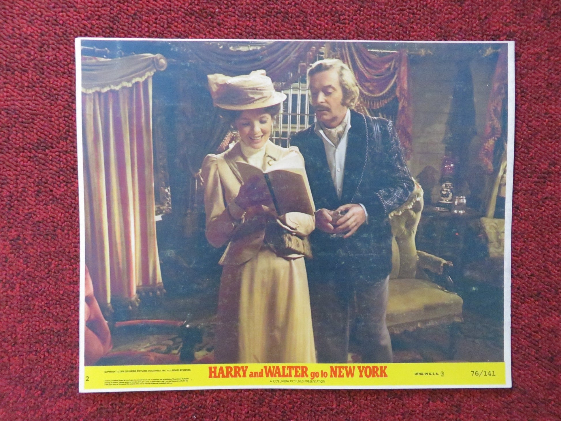 HARRY AND WALTER GO TO NEW YORK - LOBBY CARD JAMES CAAN ELLIOT GOULD 1976 Rendezvous Cinema Movie posters