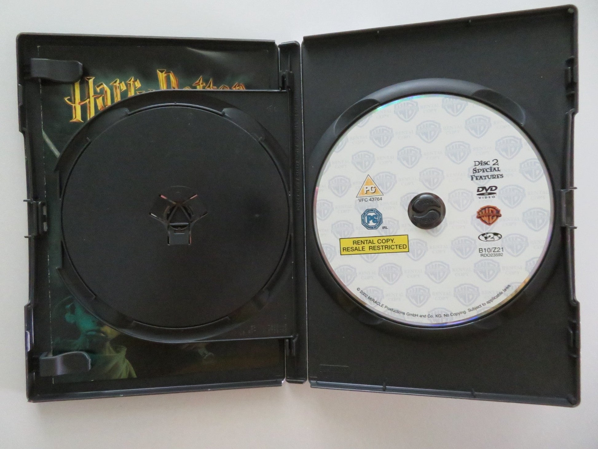 HARRY POTTER AND THE CHAMBER OF SECRETS (DVD) DANIEL RADCLIFFE 2002 REGION 2 Movie posters