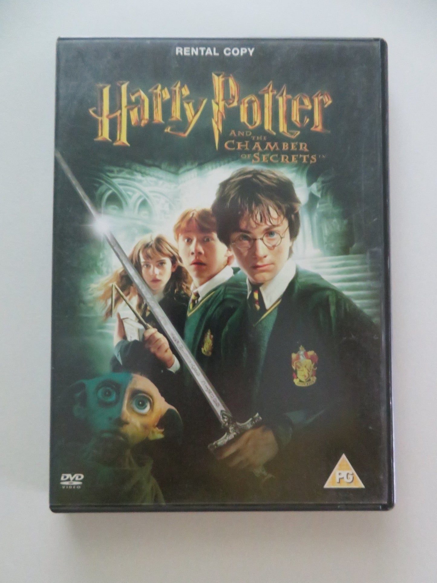 HARRY POTTER AND THE CHAMBER OF SECRETS (DVD) DANIEL RADCLIFFE 2002 REGION 2 Movie posters