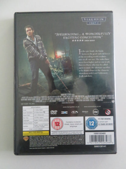 HARRY POTTER AND THE DEATHLY HALLOWS: PART 2 (DVD) RADCLIFFE 2011 REGION 2 Movie posters