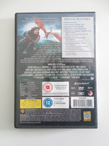 HARRY POTTER AND THE GOBLET OF FIRE - 2 DISC EDITION (DVD) 2005 REGION 2 Movie posters