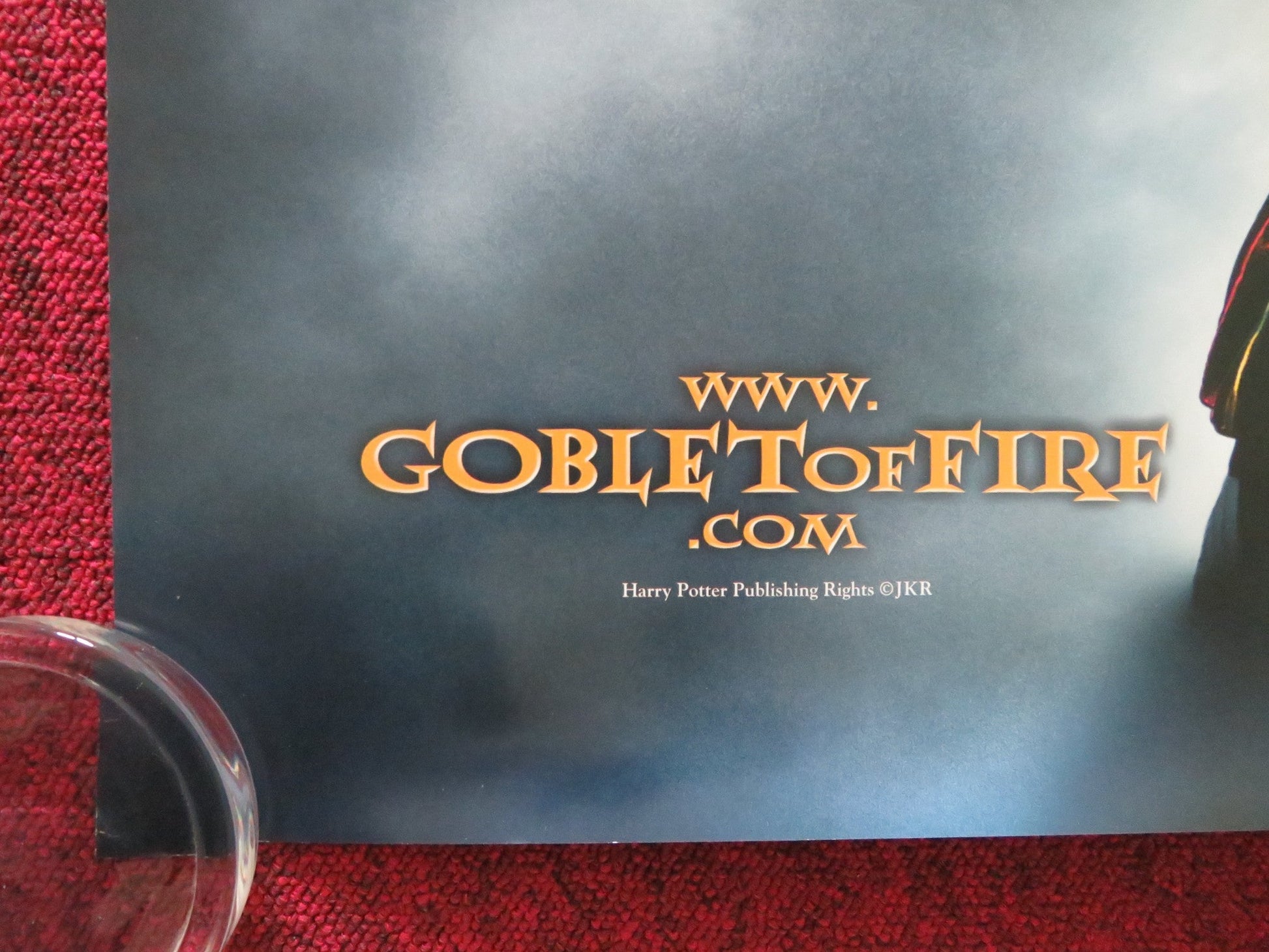 HARRY POTTER AND THE GOBLET OF FIRE - A US ONE SHEET ROLLED POSTER 2005 Movie posters