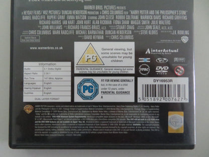 HARRY POTTER AND THE PHILOSOPHER'S STONE (DVD) DANIEL RADCLIFFE 2001 REGION 2 Movie posters