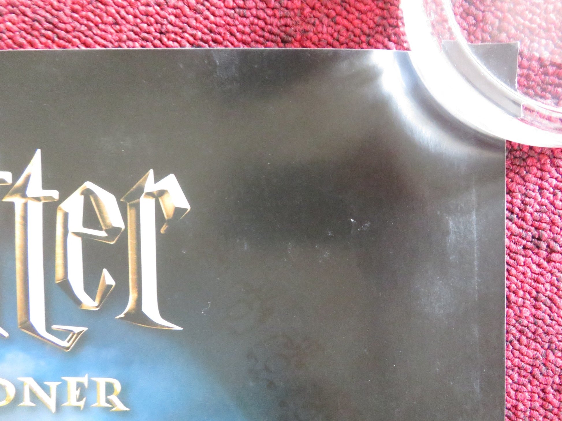 HARRY POTTER AND THE PRISONER OF AZKABAN VHS VIDEO POSTER DANIEL RADCLIFFE 2004 Rendezvous Cinema Movie posters