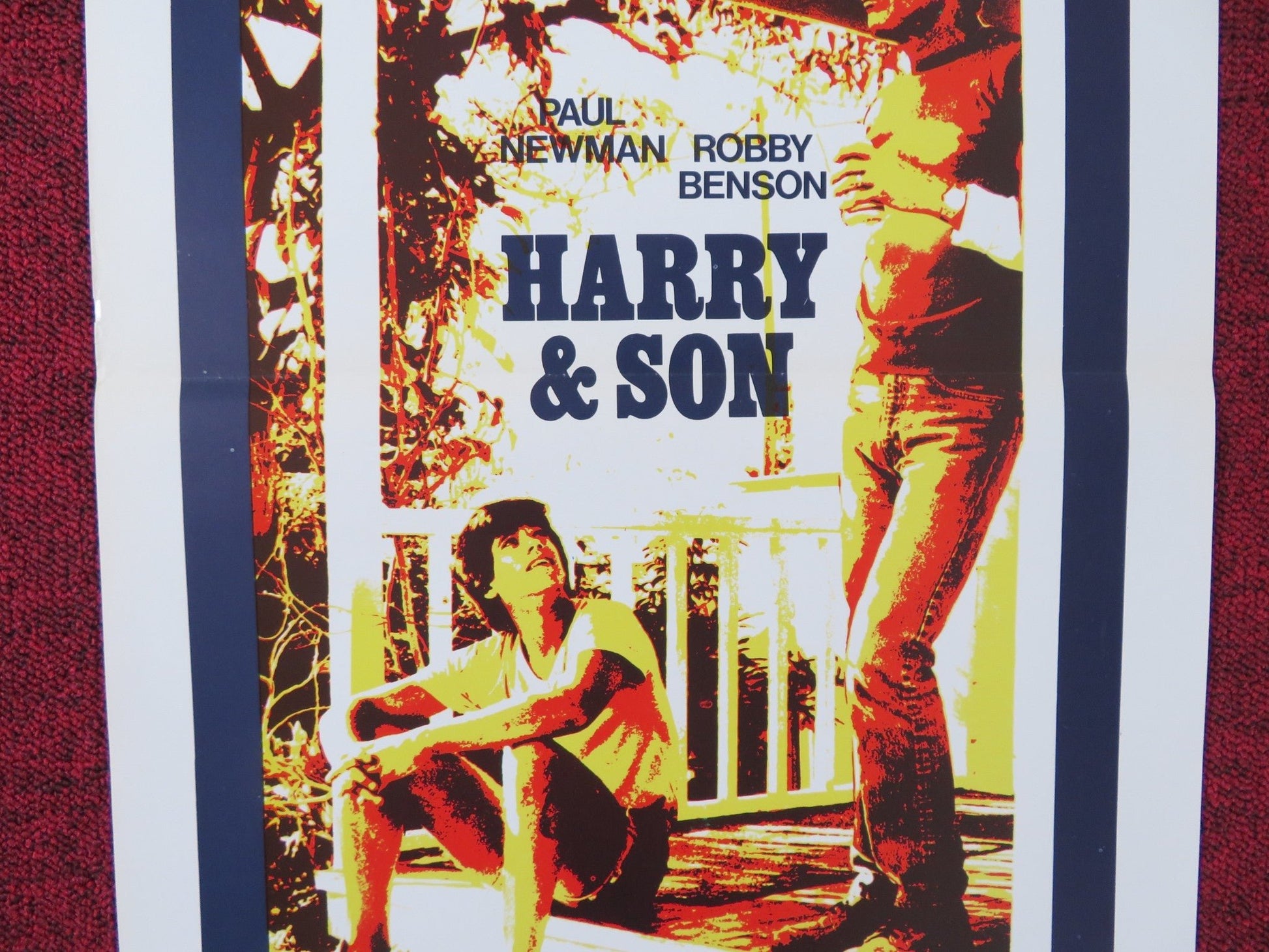 HARRY & SON ITALIAN LOCANDINA POSTER PAUL NEWMAN ROBBY BENSON 1984 Rendezvous Cinema Movie posters