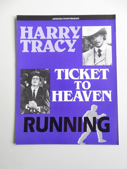 HARRY TRACY: THE LAST OF A WILD BUNCH PRESS KIT 1982 BRUCE DERN HELEN SHAVER Movie posters