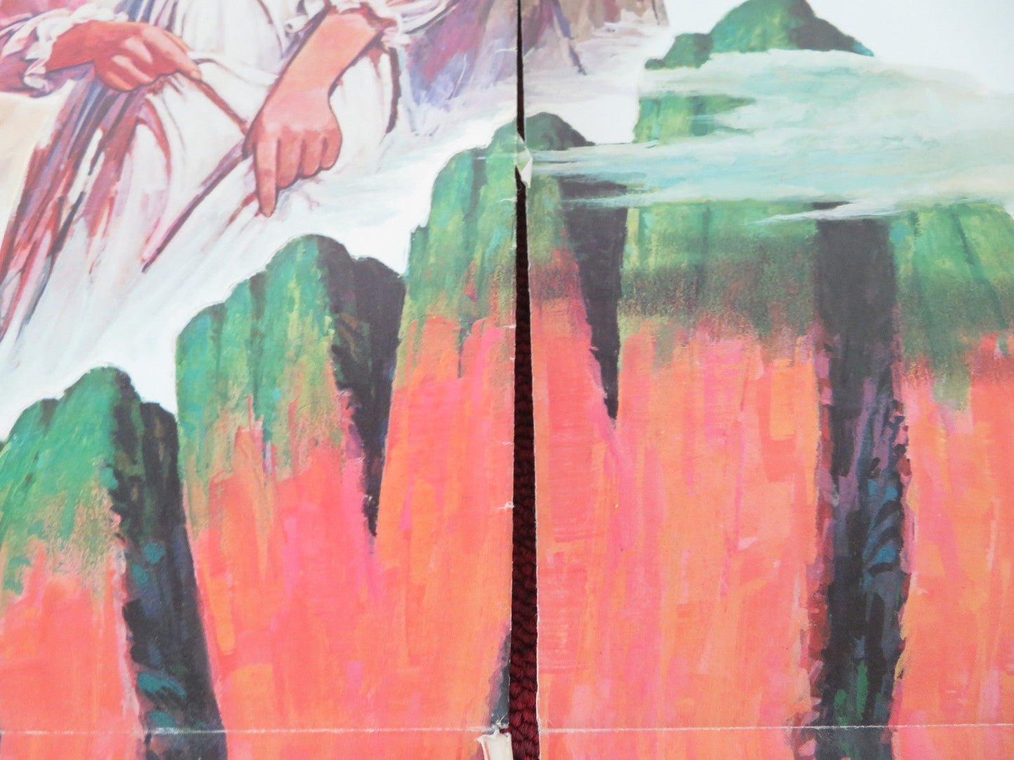 HAWAII FOLDED US ONE SHEET POSTER JULIE ANDREWS RICHARD HARRIS 1966 Movie posters