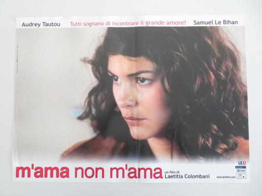 HE LOVES ME, HE LOVES ME NOT - B ITALIAN FOTOBUSTA POSTER AUDREY TAUTOU 2002 Movie posters