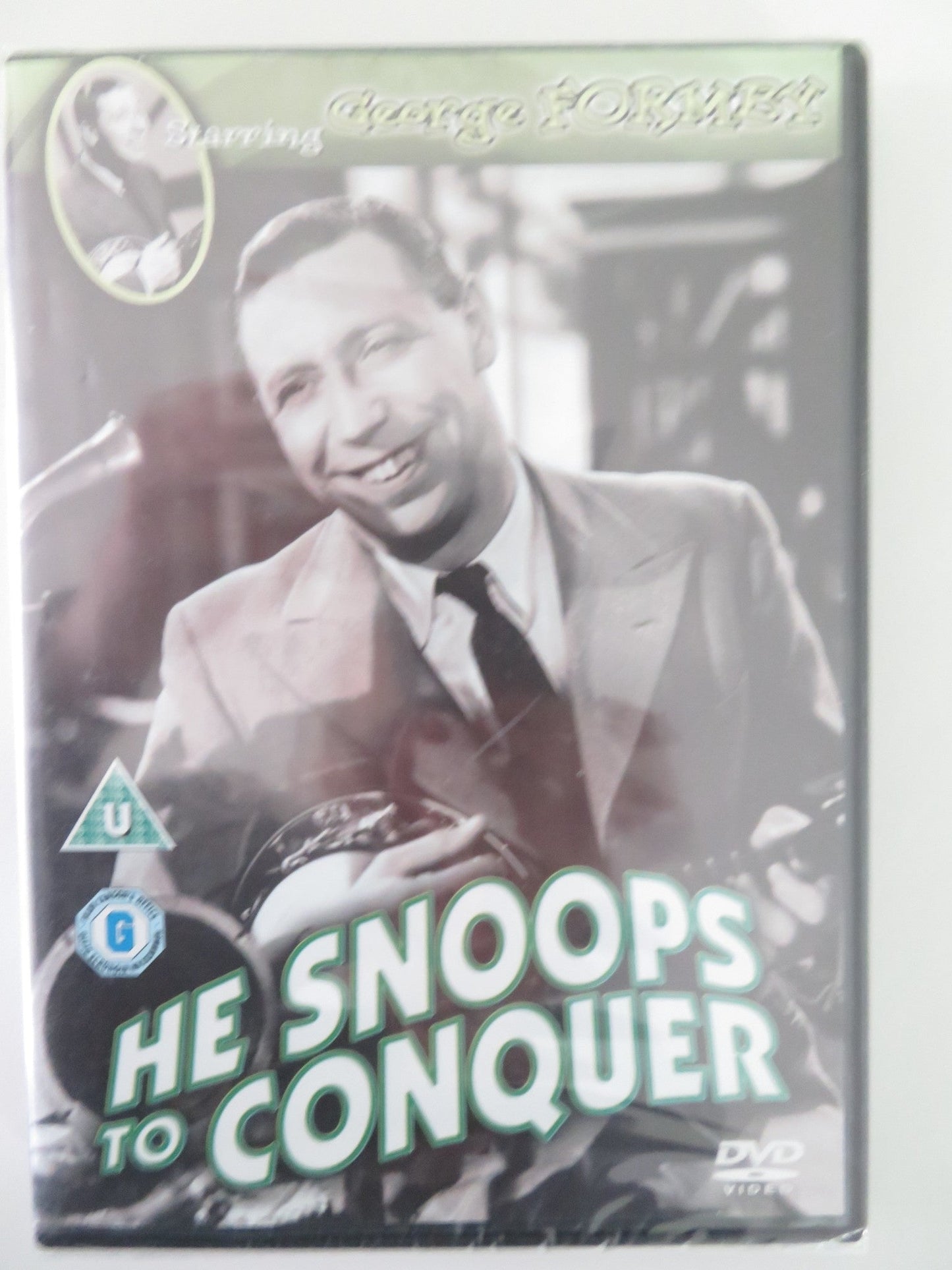 HE SNOOPS TO CONQUER (DVD) GEORGE FORMBY ROBERTSON HARE 1945 REGION 2 Movie posters
