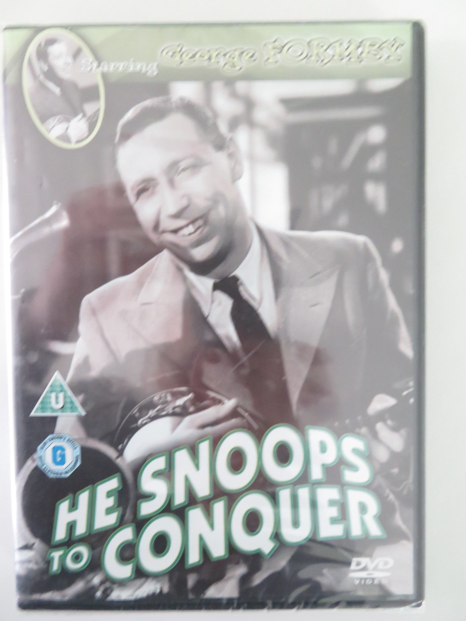 HE SNOOPS TO CONQUER (DVD) GEORGE FORMBY ROBERTSON HARE 1945 REGION 2 Movie posters