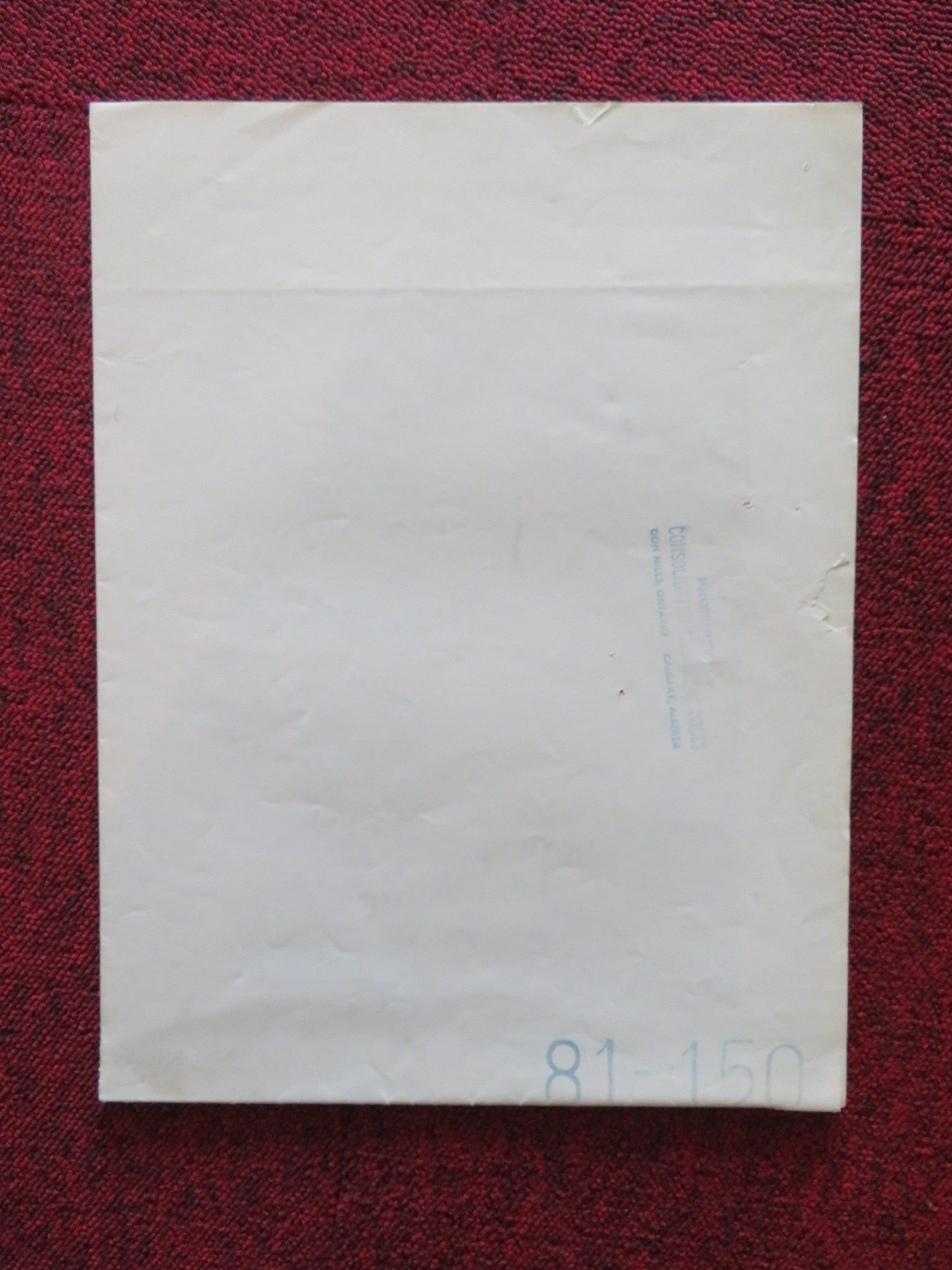 HEARTBEEPS FOLDED US ONE SHEET POSTER ANDY KAUFMAN BERNADETTE PETERS 1981 Rendezvous Cinema Movie posters