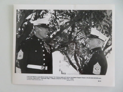HEARTBREAK RIDGE MOVIE STILL PHOTO LOT OF 8 CLINT EASTWOOD MARSHA MASON 1986 Movie posters