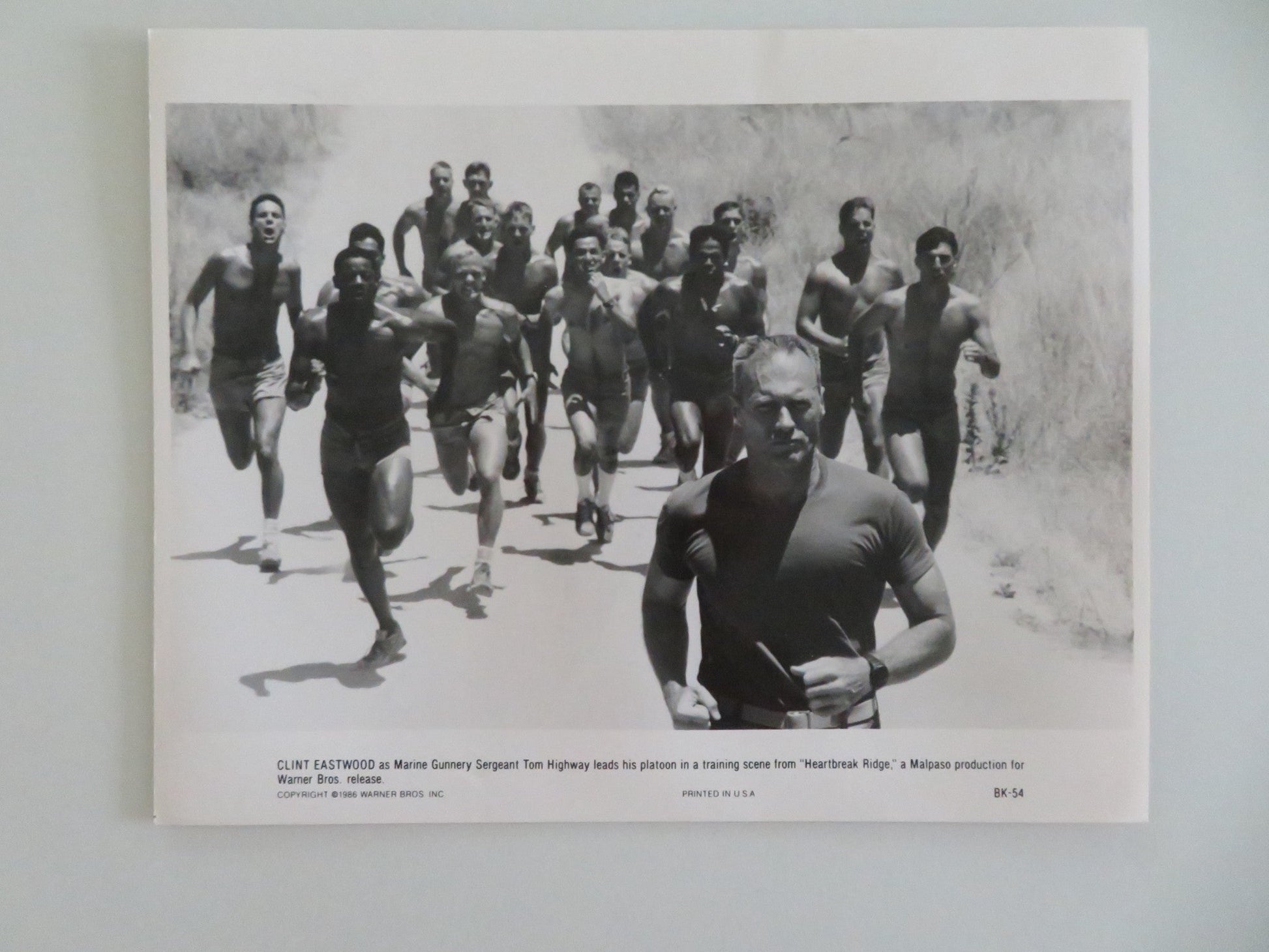 HEARTBREAK RIDGE MOVIE STILL PHOTO LOT OF 8 CLINT EASTWOOD MARSHA MASON 1986 Movie posters