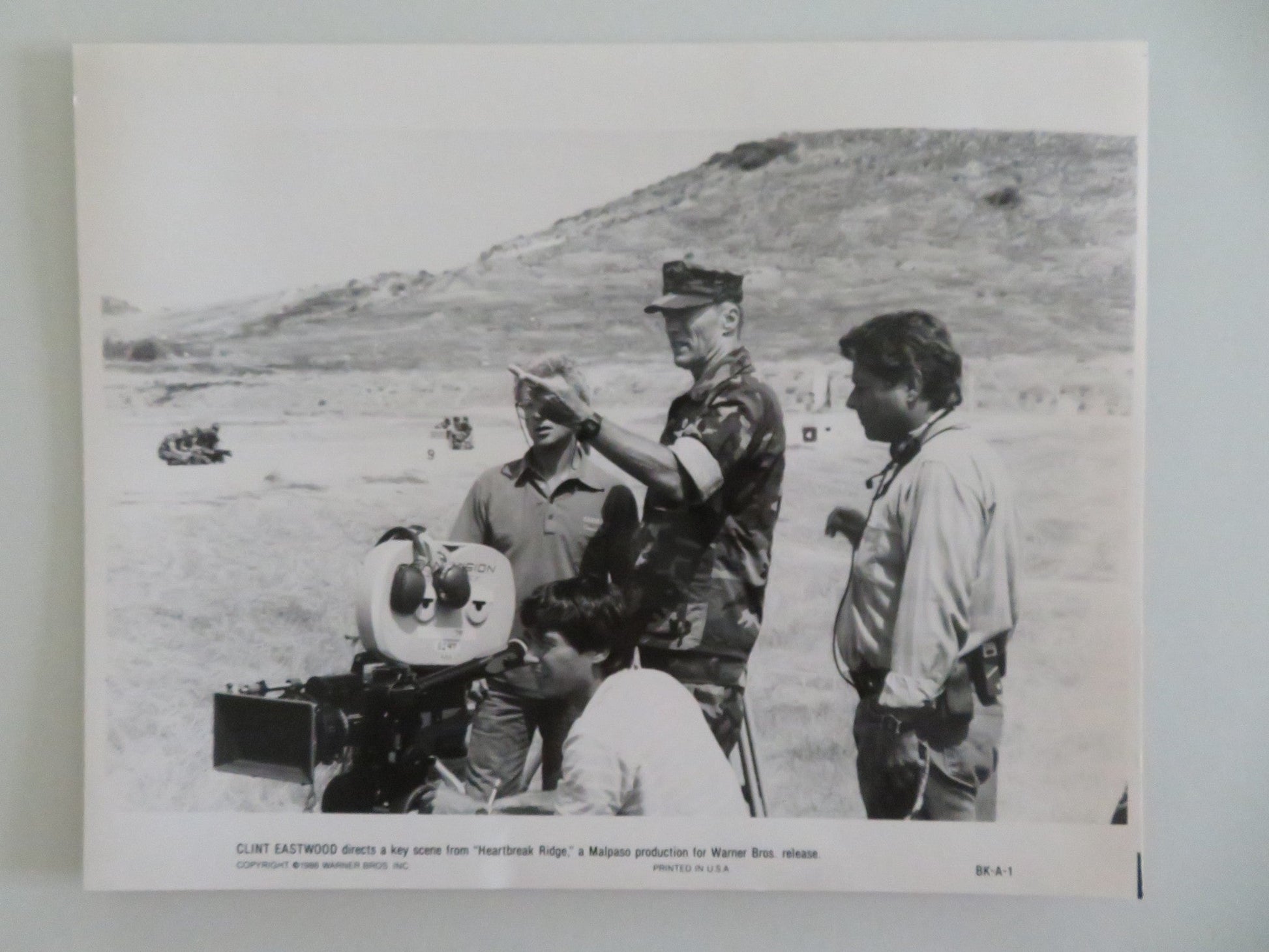 HEARTBREAK RIDGE MOVIE STILL PHOTO LOT OF 8 CLINT EASTWOOD MARSHA MASON 1986 Movie posters