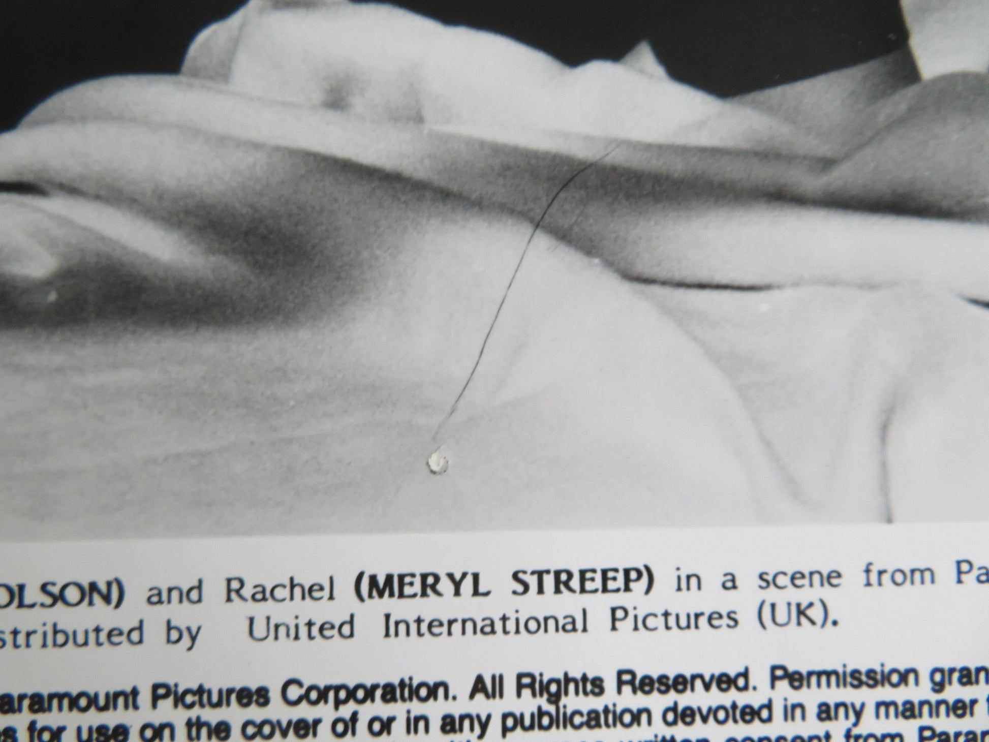 HEARTBURN MOVIE STILL PHOTO LOT OF 4 MERYL STREEP JACK NICHOLSON 1986 Movie posters