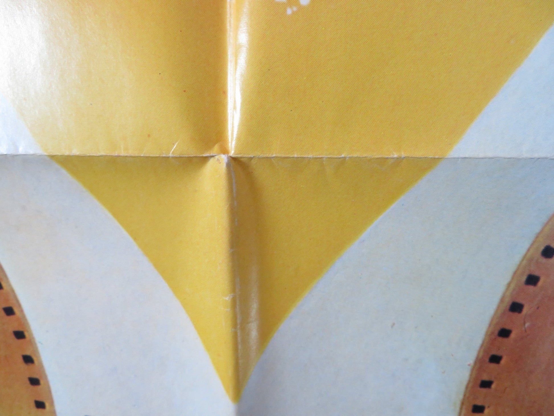 HEARTS OF THE WEST FOLDED US ONE SHEET POSTER JEFF BRIDGES ANDY GRIFFITH 1975 Rendezvous Cinema Movie posters