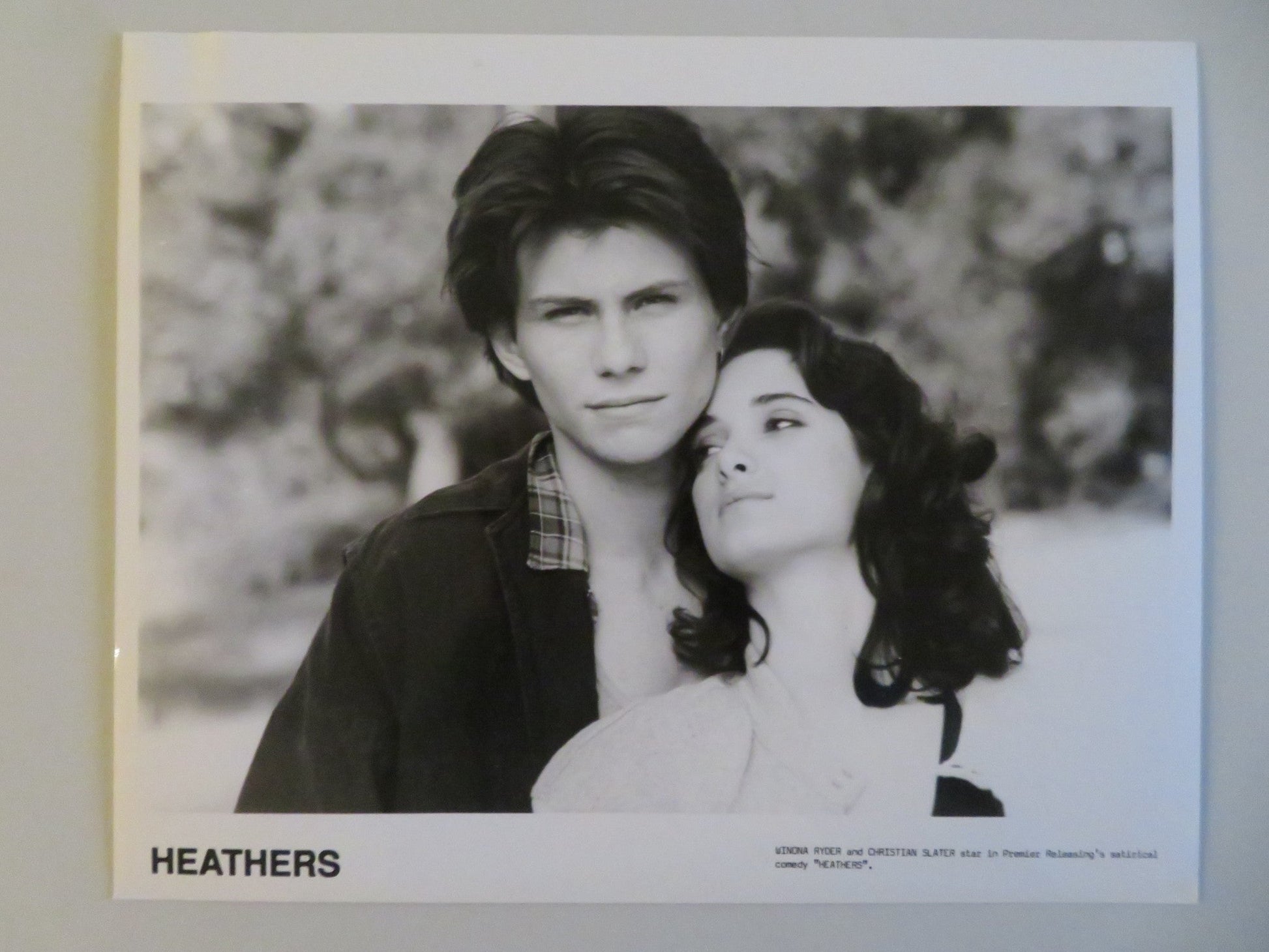 HEATHERS MOVIE STILL PHOTO LOT OF 7 WINONA RYDER CHRISTIAN SLATER 1989 - Rendezvous Cinema