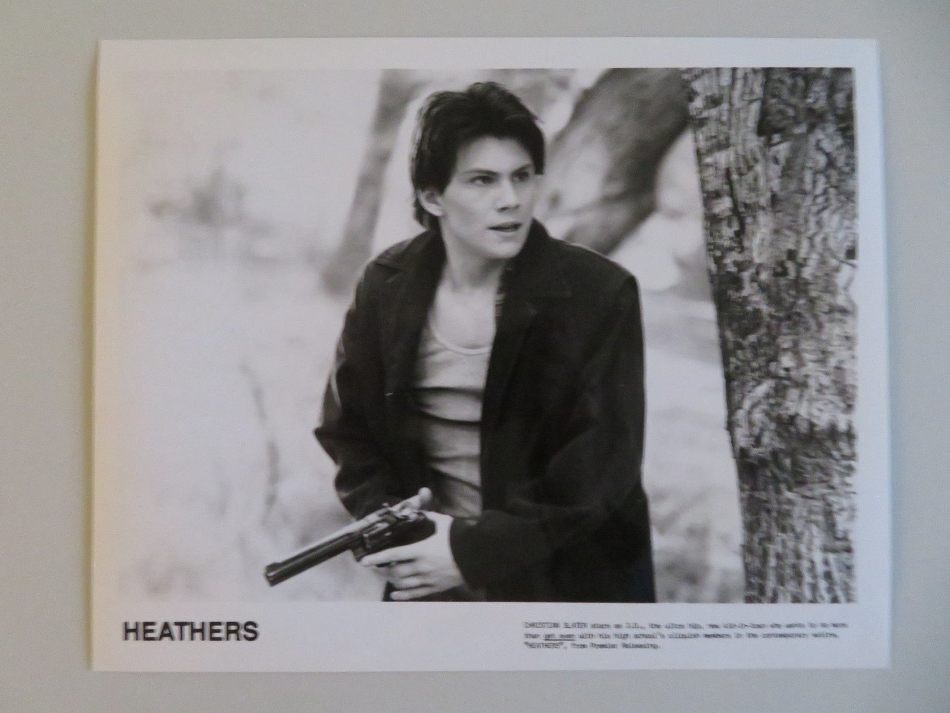HEATHERS MOVIE STILL PHOTO LOT OF 7 WINONA RYDER CHRISTIAN SLATER 1989 - Rendezvous Cinema