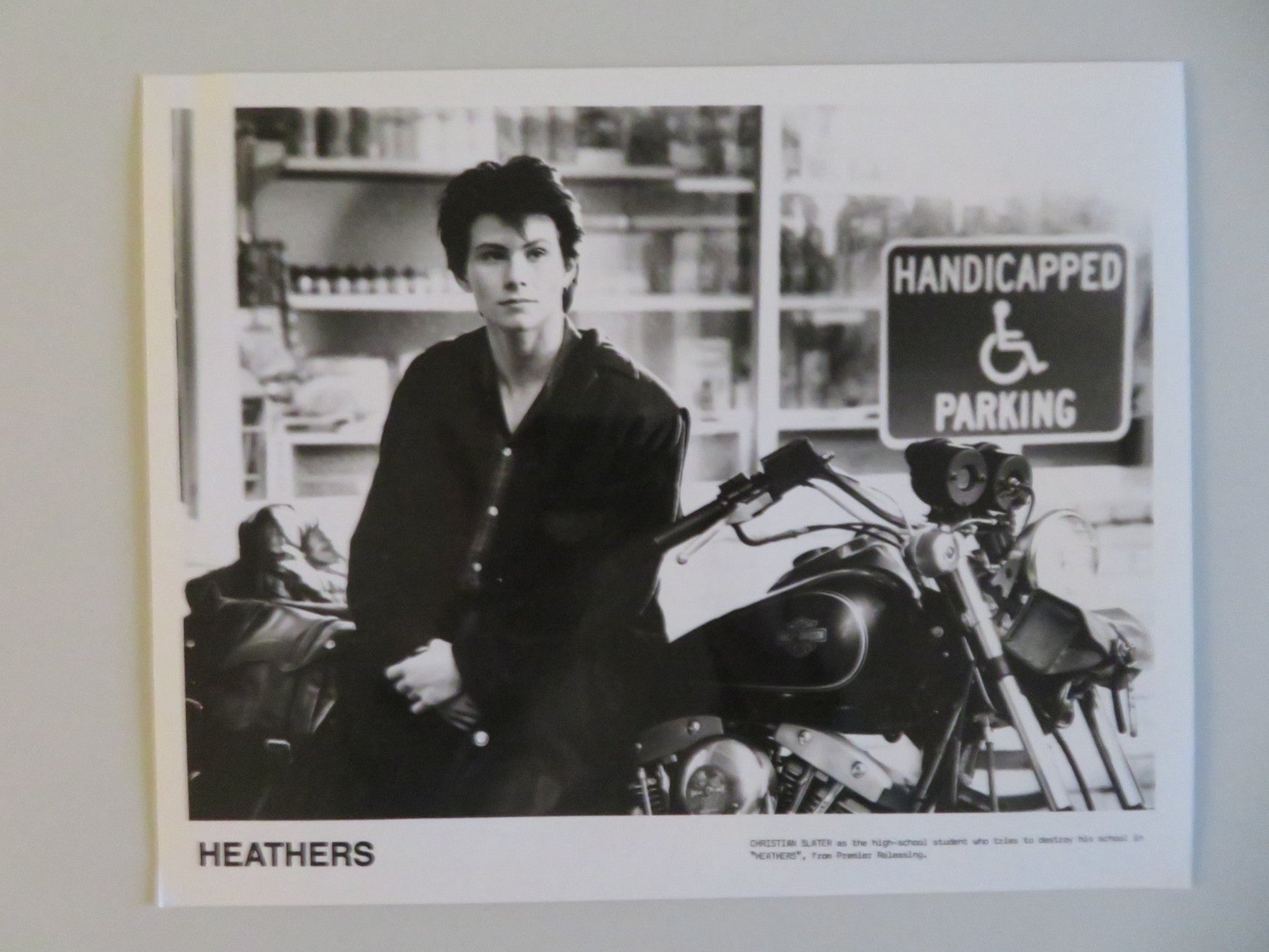 HEATHERS MOVIE STILL PHOTO LOT OF 7 WINONA RYDER CHRISTIAN SLATER 1989 - Rendezvous Cinema