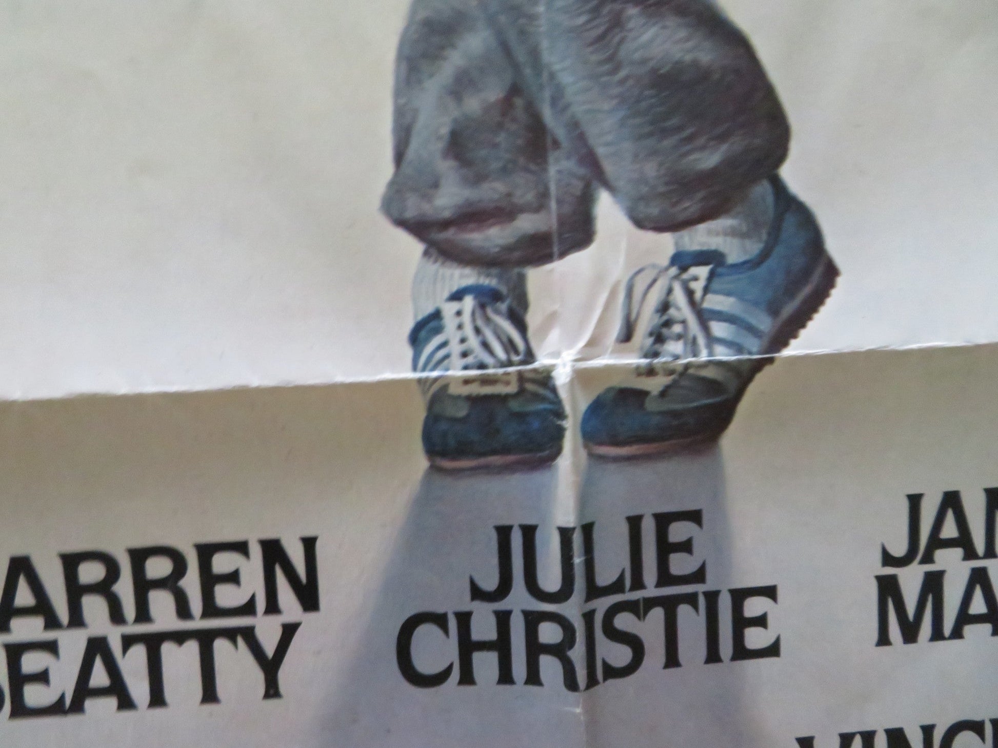 HEAVEN CAN WAIT FOLDED US ONE SHEET POSTER WARREN BEATTY JULIE CHRISTIE 1978 Movie posters