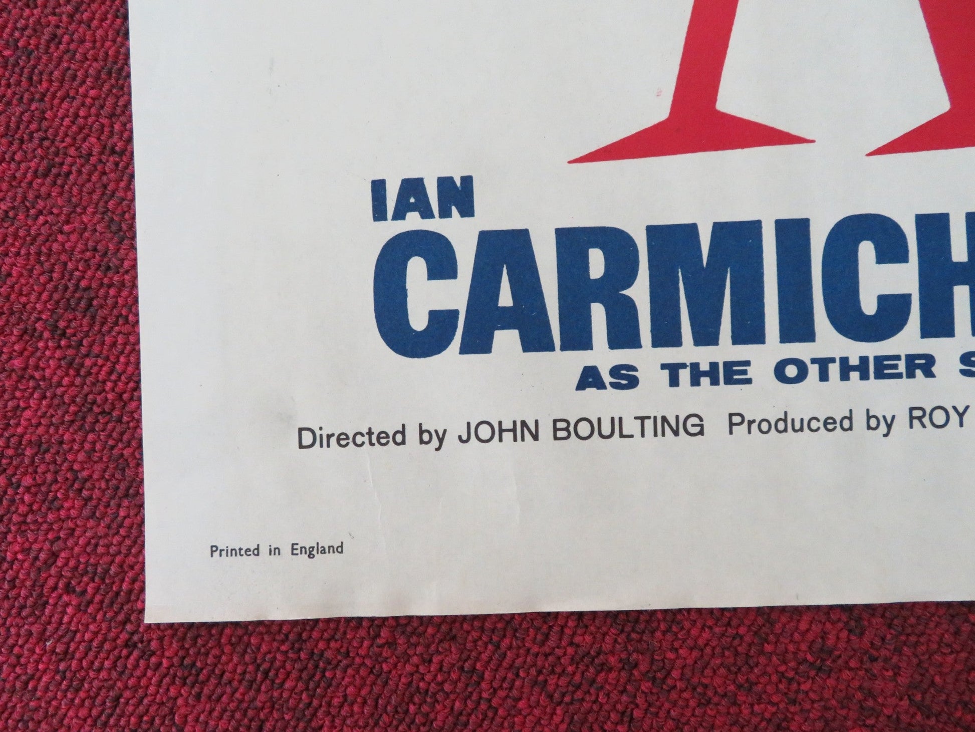 HEAVENS ABOVE! FOLDED UK ONE SHEET POSTER PETER SELLERS CECIL PARKER 1963 Movie posters