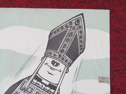 HEAVENS ABOVE! FOLDED UK ONE SHEET POSTER PETER SELLERS CECIL PARKER 1963 Movie posters