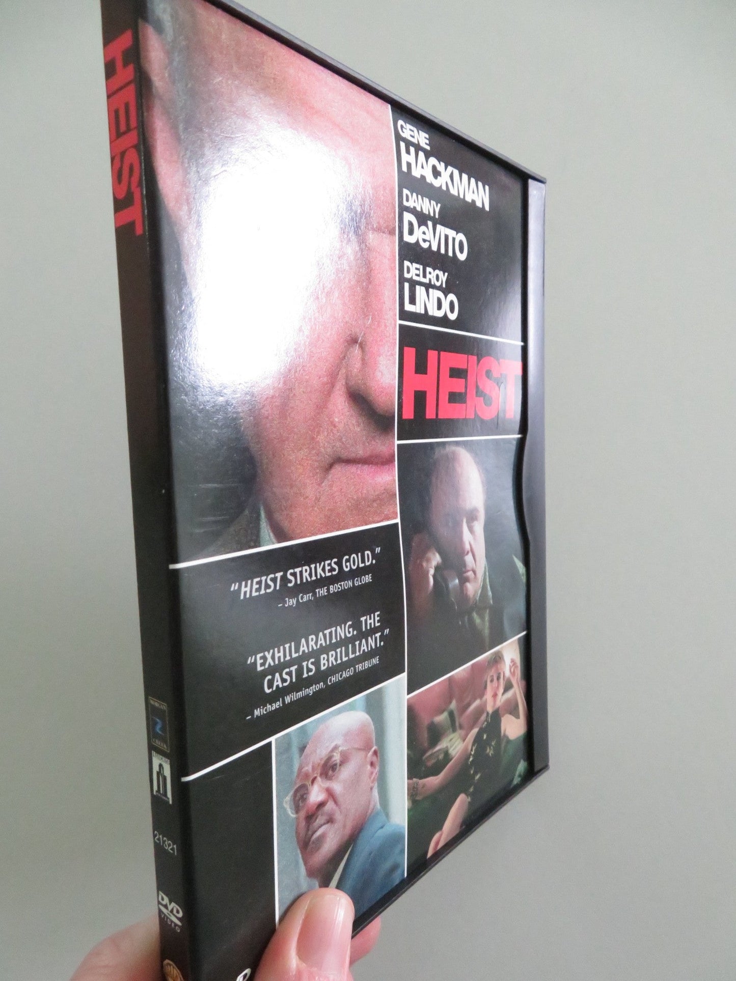 Heist (DVD) Gene Hackman Danny DeVito 2001 Region 1 Movie posters