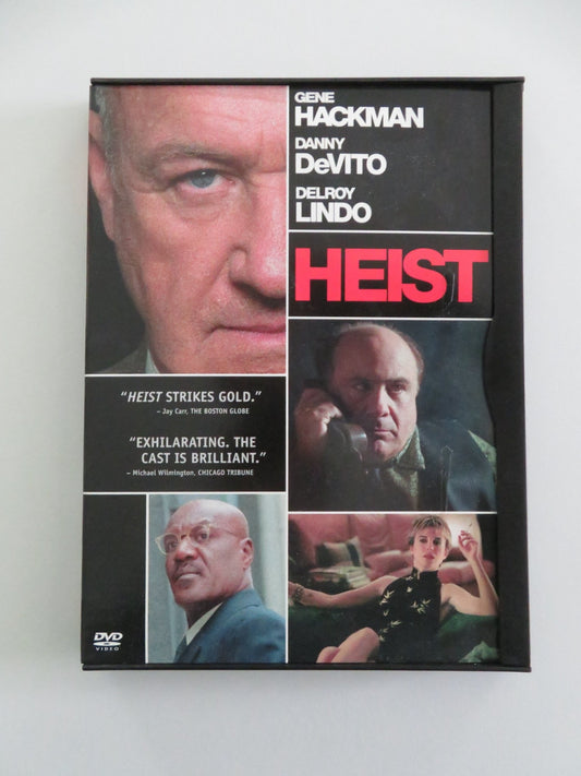 Heist (DVD) Gene Hackman Danny DeVito 2001 Region 1 Movie posters