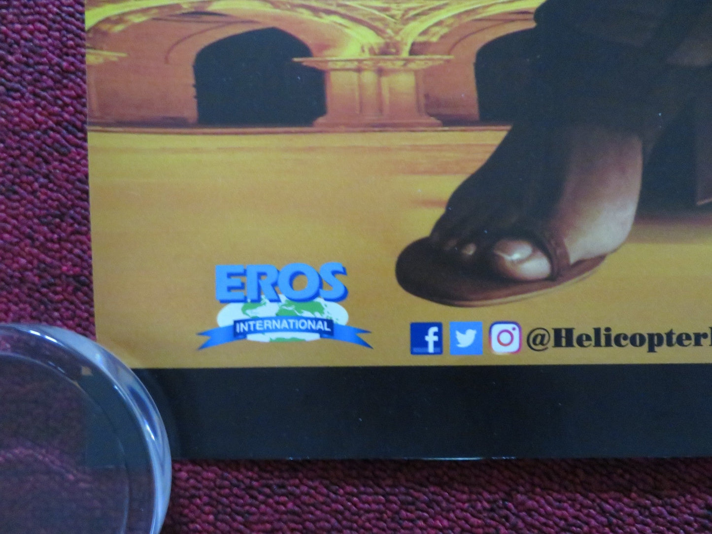 HELICOPTER EELA UK QUAD ROLLED POSTER KAJOL RIDDHI SEN 2018 Rendezvous Cinema Movie posters