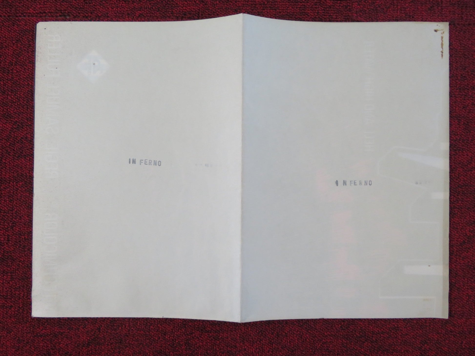 HELL AND HIGH WATER GERMAN A1 POSTER FOLDED RICHARD WIDMARK BELLA DARVI 1960S Rendezvous Cinema Movie posters