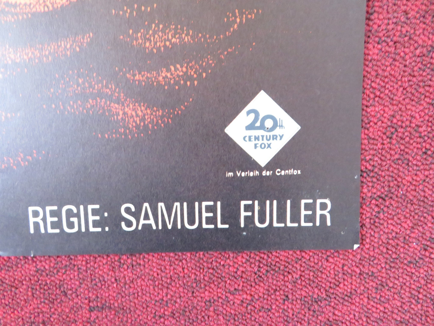 HELL AND HIGH WATER GERMAN A1 POSTER FOLDED RICHARD WIDMARK BELLA DARVI 1960S Rendezvous Cinema Movie posters