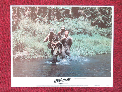 HELL CAMP US LOBBY CARD FULL SET TOM SKERRITT LISA EICHHORN 1986 Movie posters