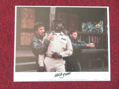 HELL CAMP US LOBBY CARD FULL SET TOM SKERRITT LISA EICHHORN 1986 Movie posters