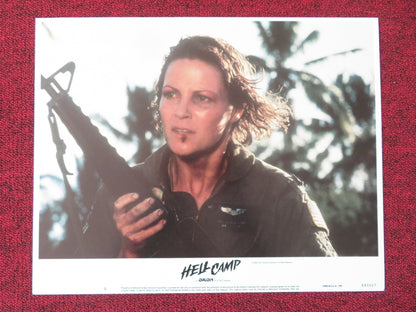 HELL CAMP US LOBBY CARD FULL SET TOM SKERRITT LISA EICHHORN 1986 Movie posters