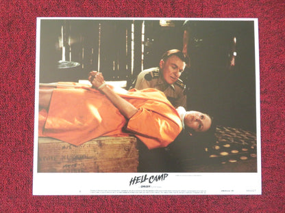 HELL CAMP US LOBBY CARD FULL SET TOM SKERRITT LISA EICHHORN 1986 Movie posters