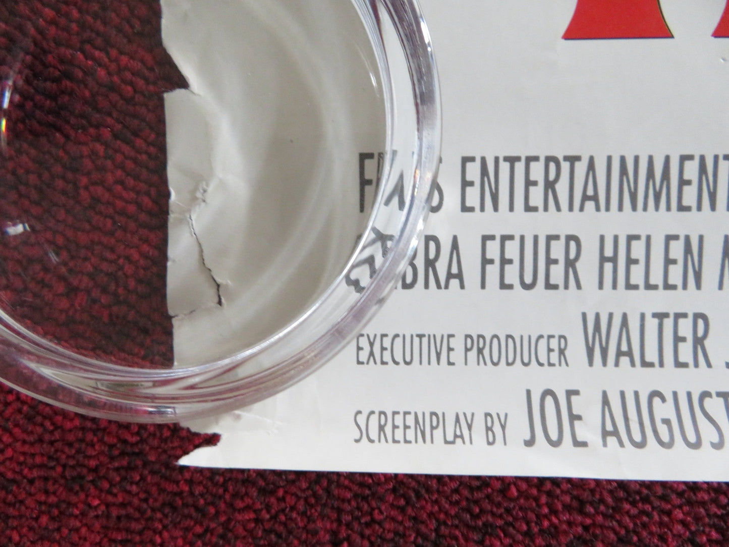 HELLBORN / NIGHT ANGEL VHS VIDEO POSTER KAREN BLACK LINDEN ASHBY 1990 Rendezvous Cinema Movie posters